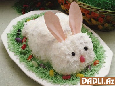 Dovşan salatı resepti